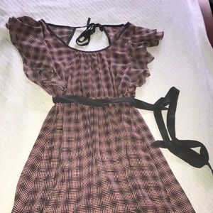 Pink and Grey dress